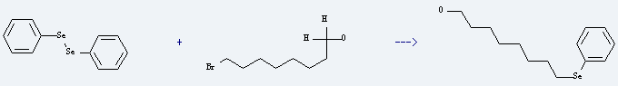8-Bromo-1-octanol is used to produce 8-phenylselanyl-octan-1-ol by reaction with diphenyl-diselane.
